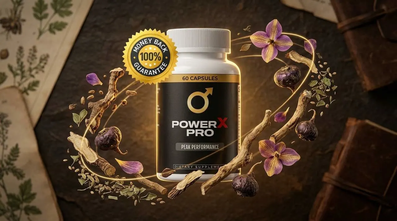 PowerX Pro Prostate Health and Male Vitality Supplement — 60 Capsules Peak Performance Natural Formula